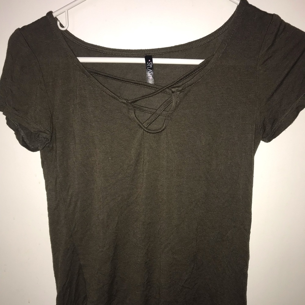 Cross Detail Shirt